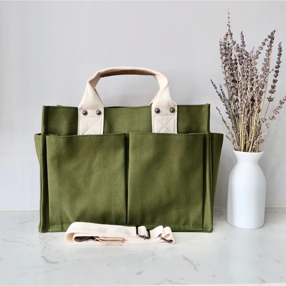 This Canvas Bag is perfect for School, daily, beach, business. - Picture 15 of 16